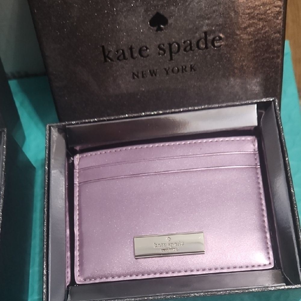 Kate Spade Lavender Card Holder